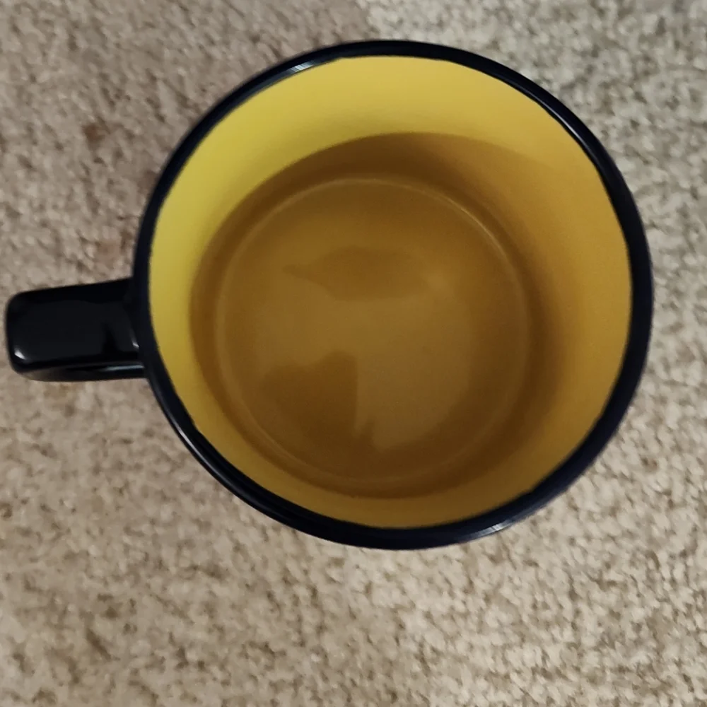 U.S. Navy USN Coffee Mug, Blue And Gold, 3.5 inches tall